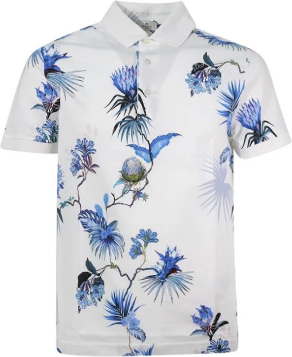 ETRO Polo Shirts Wit Heren