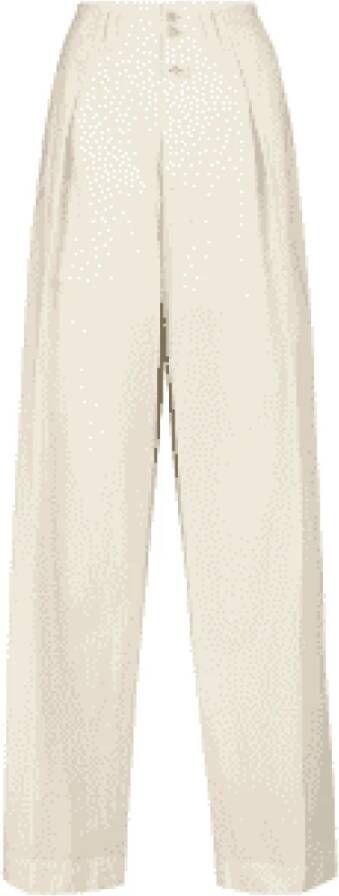 ETRO Straight Trousers Wit Dames