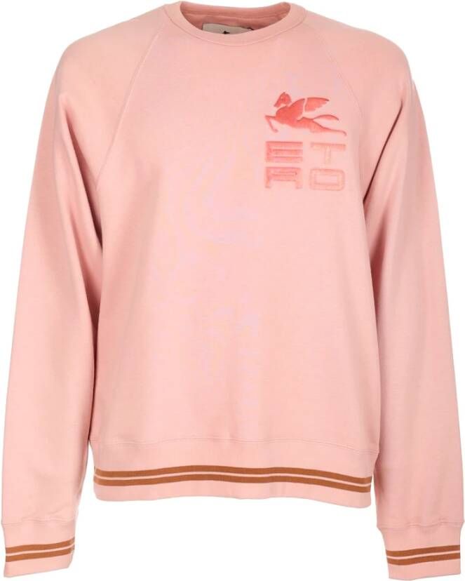 ETRO Regular Fit Sweatshirts voor alle klimaten Pink Dames