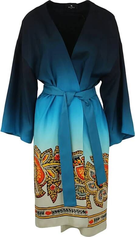 ETRO Robes Blauw Dames