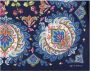 ETRO Damesaccessoires Sjaals Blu Aw23 Blue Dames - Thumbnail 1