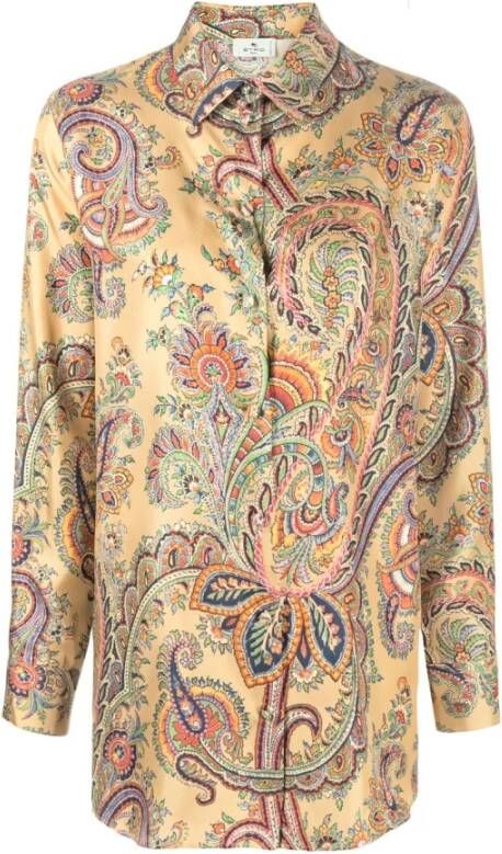 ETRO Shirts Beige Dames