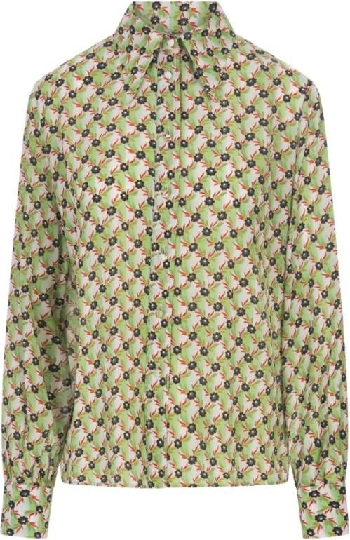 ETRO Shirts Groen Dames