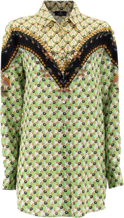 ETRO Shirts Groen Dames