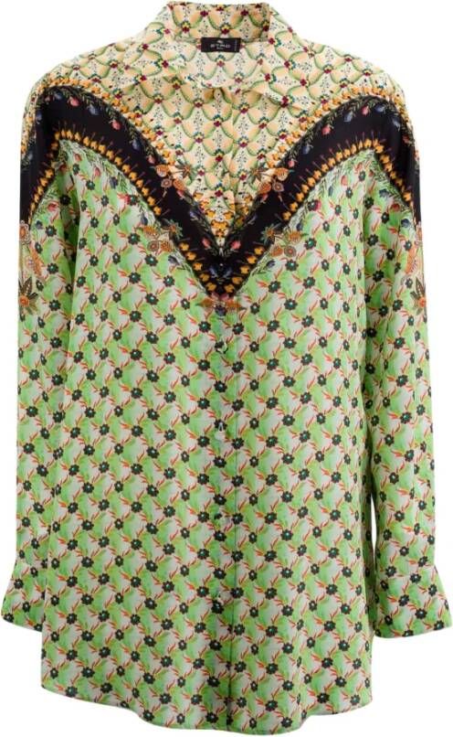 ETRO Shirts Groen Dames