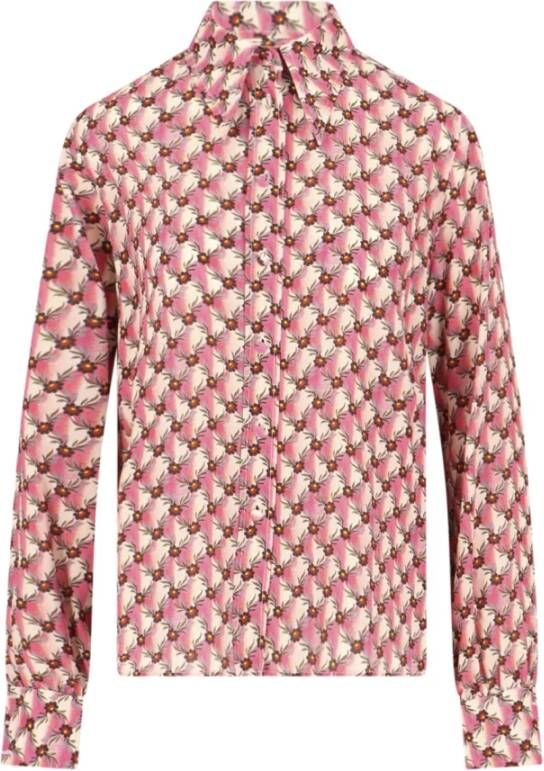 ETRO Zijden shirt Pink Dames