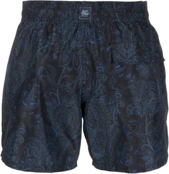 ETRO Short Shorts Blauw Heren