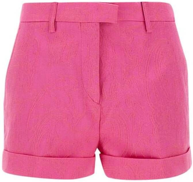 ETRO Short Shorts Roze Dames