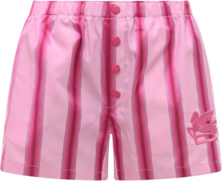ETRO Shorts Roze Dames