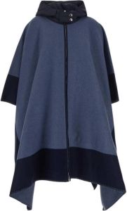 ETRO Single-Breasted Coats Blauw Dames