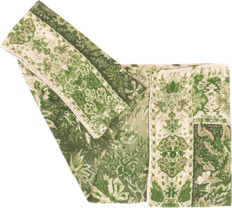 ETRO Scarves Groen Dames