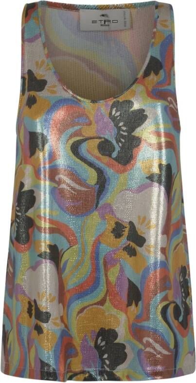 ETRO Sleeveless Tops Meerkleurig Dames