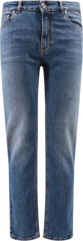 ETRO Slim-fit Jeans Blauw Heren
