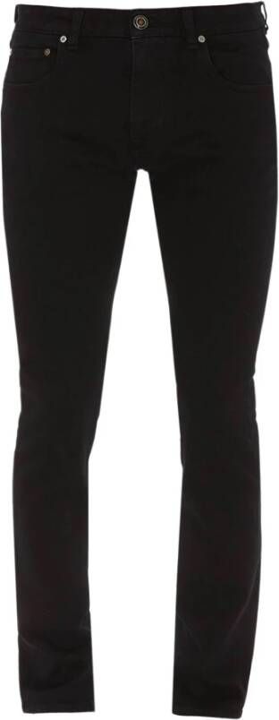 ETRO Slimfit-jeans Zwart Heren