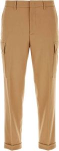 ETRO Stretch wollen cargobroek Bruin Heren