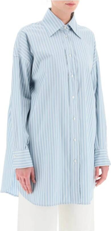 ETRO Striped shirt Blauw Dames