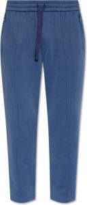 ETRO Sweatpants met logo Blauw Heren