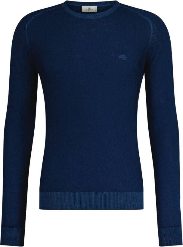 ETRO Sweatshirt Blauw Heren
