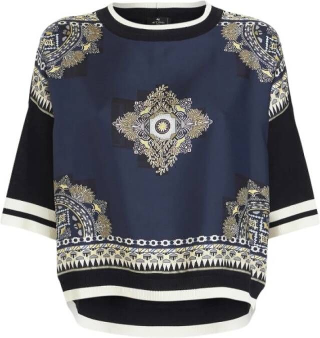 ETRO Sweatshirts & Hoodies Blauw Dames