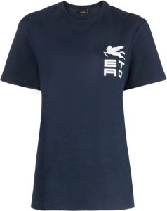 ETRO T-Shirt Blauw Dames
