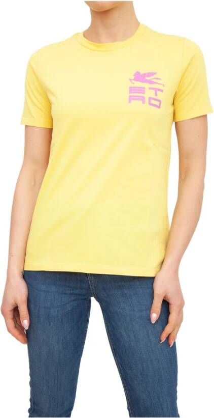 ETRO T-shirt Yellow Dames