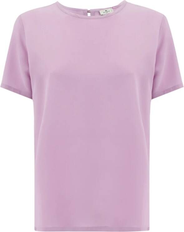 ETRO T-shirt Purple Dames
