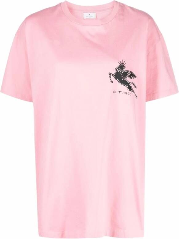 ETRO t-shirt Roze Dames