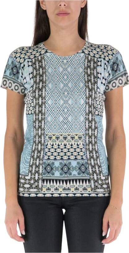 ETRO T-Shirts Blauw Dames