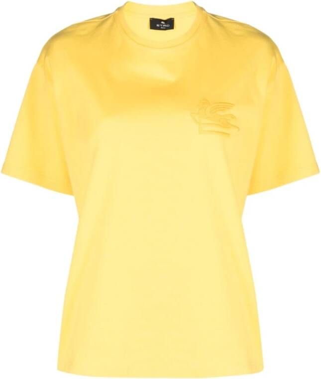 ETRO T-Shirts Geel Dames