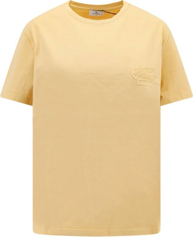 ETRO T-Shirts Yellow Dames