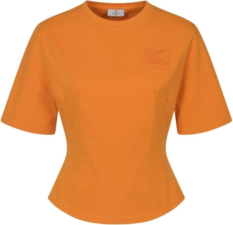 ETRO Oranje Overhemden Orange Dames