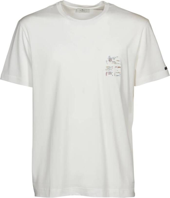 ETRO T-Shirts White Heren