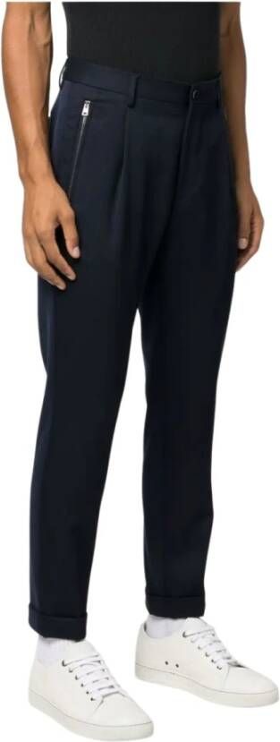 ETRO Taps toelopende broek Blauw Heren