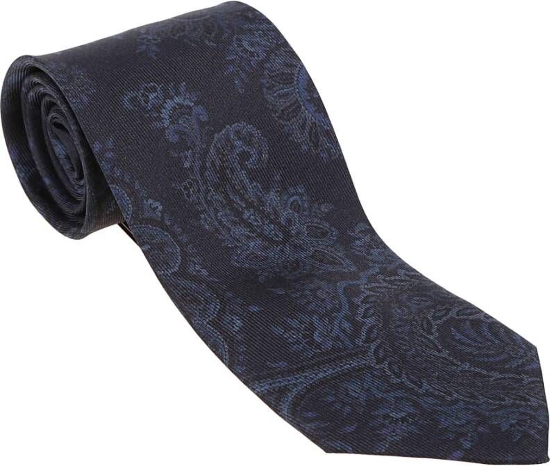 ETRO Ties Blauw Heren