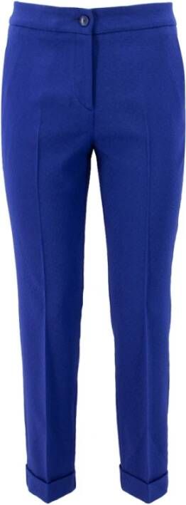 ETRO Trousers Blauw Dames