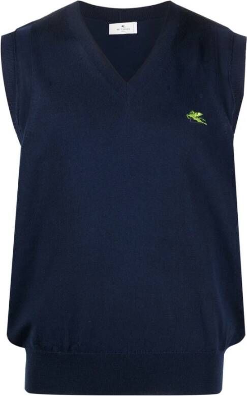 ETRO Trui Blauw Heren