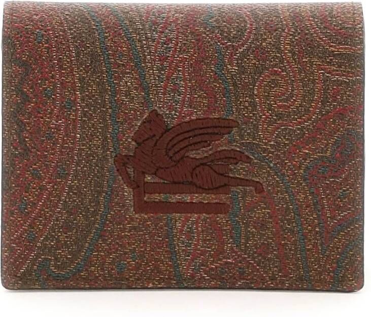 ETRO Wallets Cardholders Bruin Dames