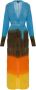 ETRO Wollen jurk met uitlopende silhouet Multicolor Dames - Thumbnail 1