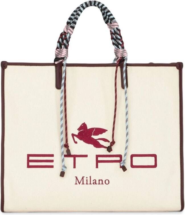 ETRO Women Bags Handbag White Ss23 Wit Dames
