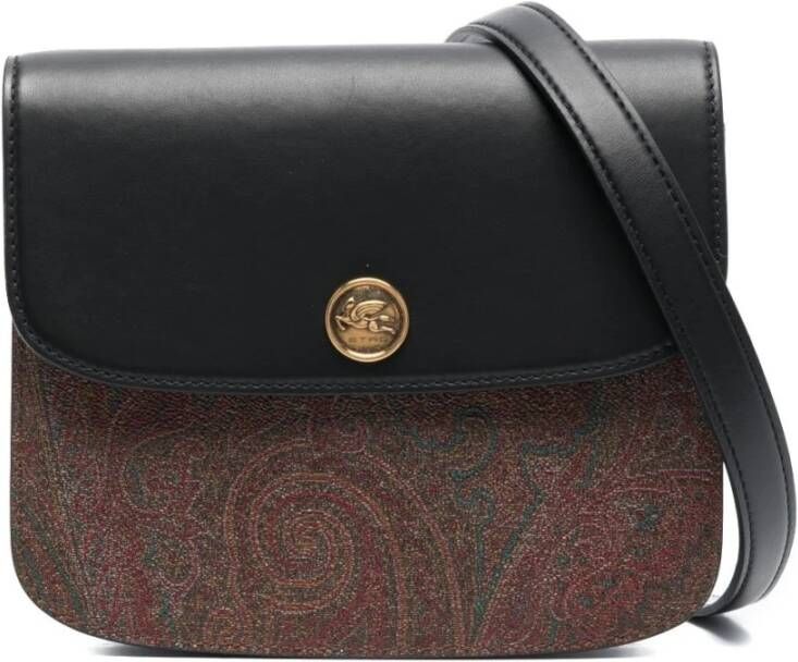 ETRO Zwarte Tassen Diepte: 5.0 Centimeter Breedte: 20.0 Centimeter Hoogte: 16.0 Centimeter Riem: 55.0 Centimeter Zwart Dames