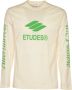 Études Wonder Eco Off White Longsleeve Tee White Heren - Thumbnail 2