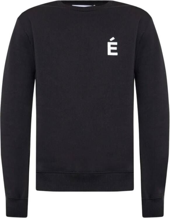Études Sweatshirt with logo Zwart Heren