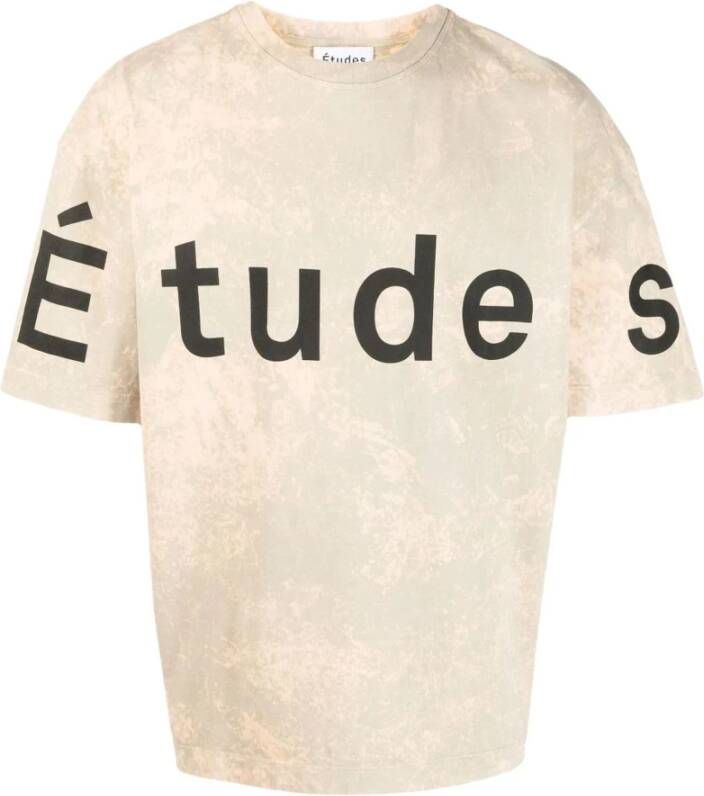 Études T-Shirts Meerkleurig Heren