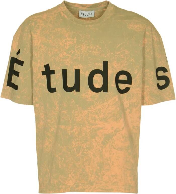 Études T-Shirts Meerkleurig Heren