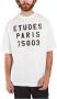 Études T-shirts White Heren - Thumbnail 1