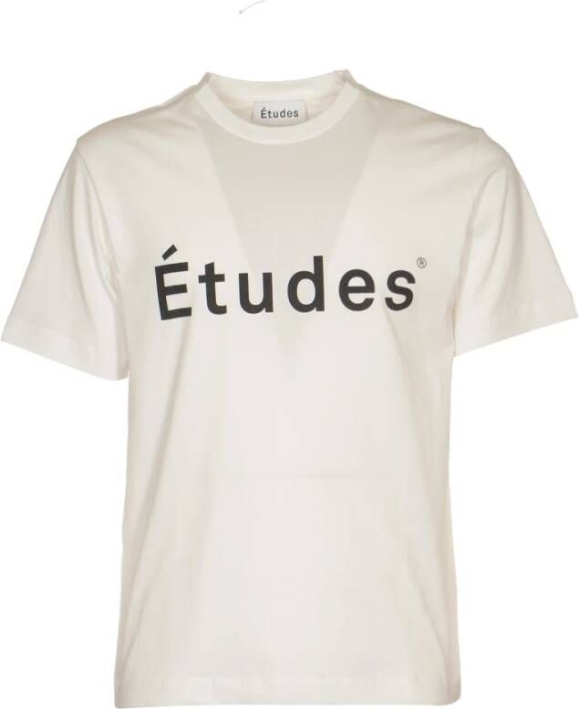 Études T-Shirts Wit Heren