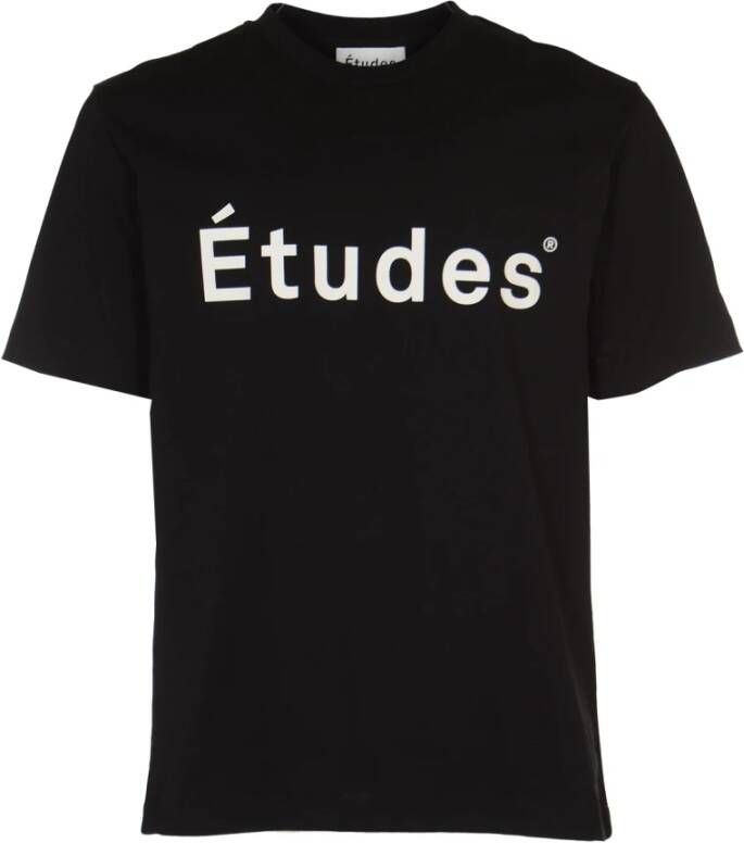 Études T-Shirts Zwart Heren