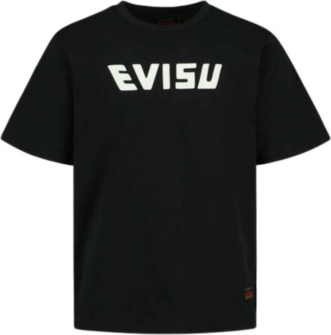Evisu T-Shirts Zwart Heren