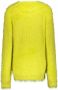 1017 Alyx 9SM Gestructureerde Crewneck Sweater Yellow Dames - Thumbnail 2