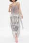 1017 Alyx 9SM Mouwloze jurk met metallic afwerking Grijs Dames - Thumbnail 2